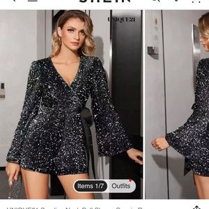 Sequin Romper